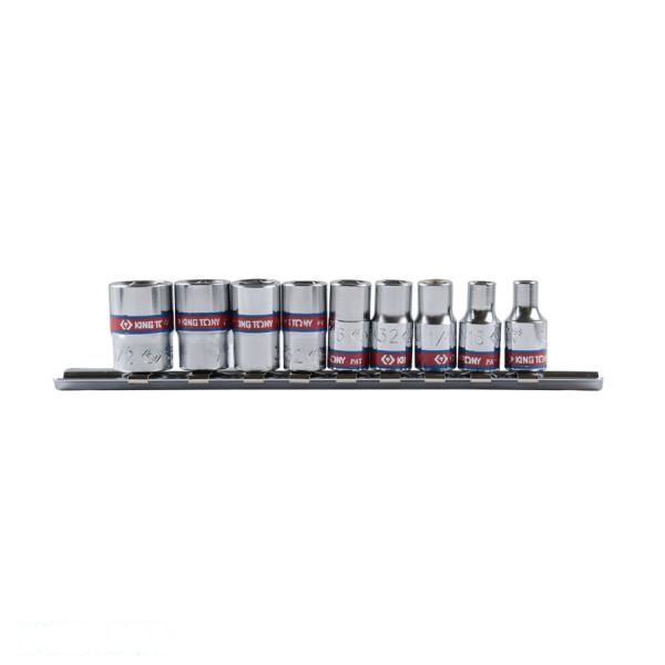 набір головок 1/4" 9 одиниць 2509SR (KING TONY, Тайвань)