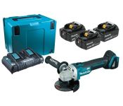 акумуляторна кутова шліфмашина LXT, 18В, 125мм DGA504Z (Makita, Япония)