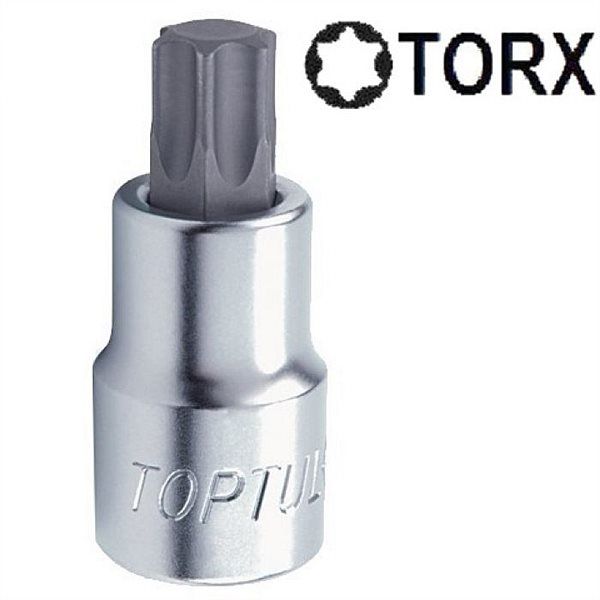 головка з насадкою TORX T25 37mm 1/4" BCFA0825 (TOPTUL, Тайвань)