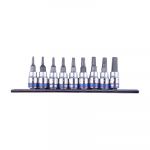набір біт Torx 1/4" 9 одиниць в тримачі 2109PR (KING TONY, Тайвань)