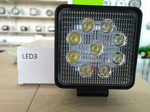 балка світлодіодна LED Work Light 27W Square Flood Beam ETK-WL-27W-SQ (CREE)