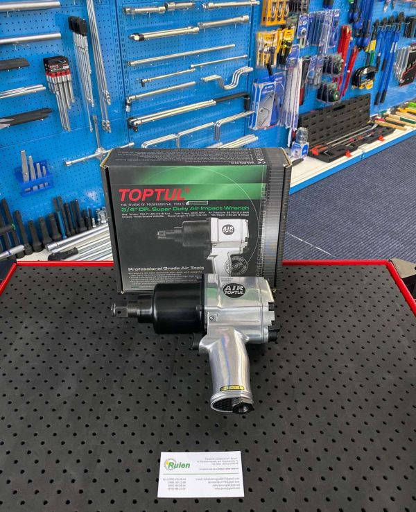 пневмогайковерт 3/4 "1016N/m6500об/хв 4,4 кг KAAA2475 (TOPTUL, Тайвань)