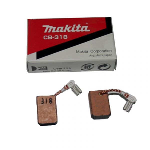 вугільні щітки CB-318 (CB310) (комплект з 2 шт.) 191978-9 (Makita, Япония)