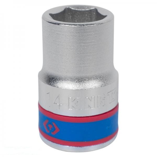головка 1/2" 6-гранн. 14 мм 433514MR (KING TONY, Тайвань)