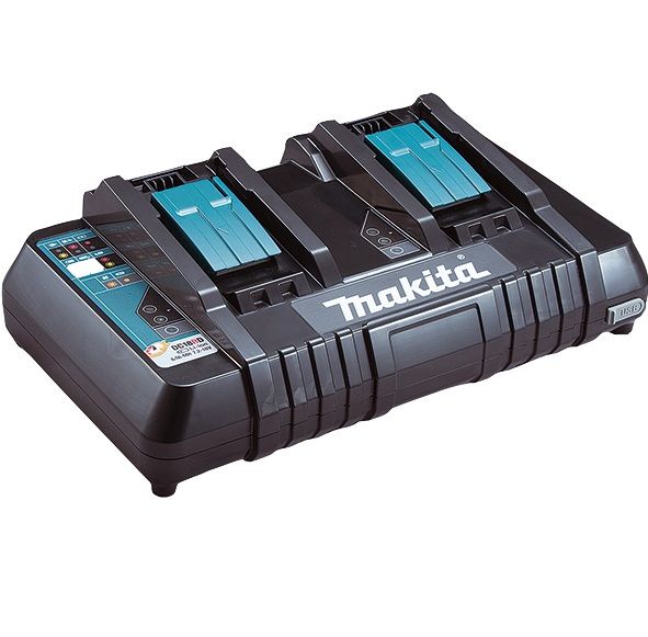 зарядний пристрій LXT DC18RD на 2 батареї швидкий 630868-6 (Makita, Япония)