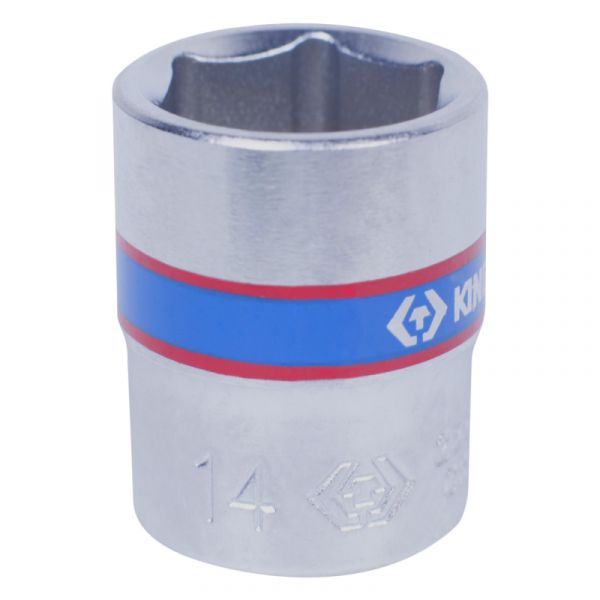 головка 1/4" 14 мм (6 гранн) KINGTONY 233514M