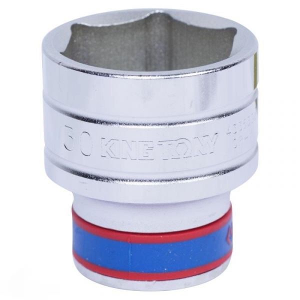 головка 1/2" 6-гранн. 30 мм 433530MR (KING TONY, Тайвань)