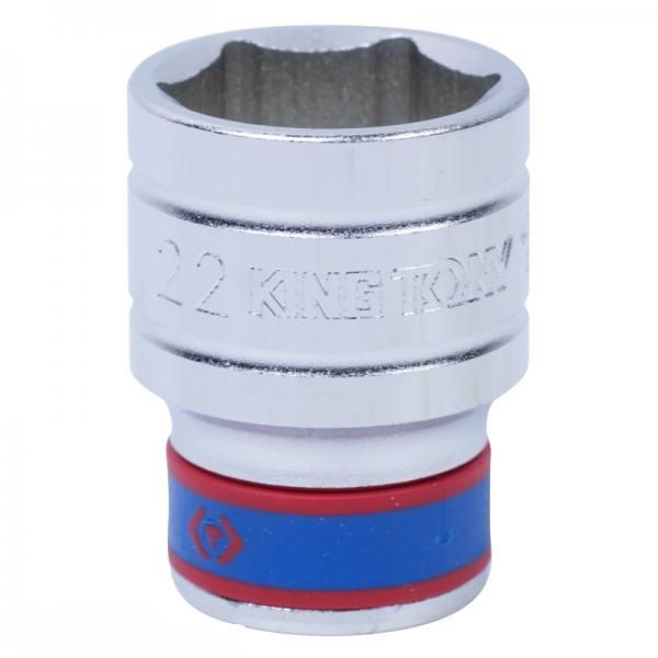 головка 1/2" 6-гранн. 22 мм 433522MR (KING TONY, Тайвань)