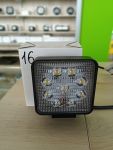 фара світлодіодна LED Work Light 27W square Spot beam, ETK-WL-27W-SQ (CREE)