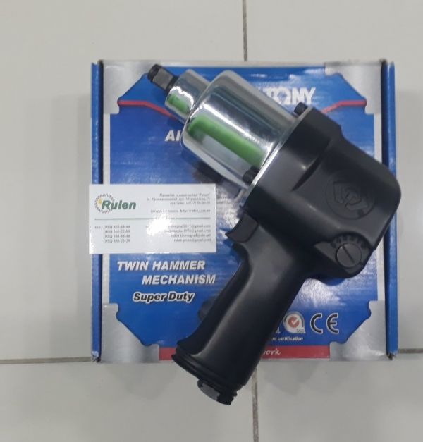 пневмогайковерт 1/2" 881Н/М 8000 об/хв. 33411-050 (KING TONY, Тайвань)