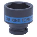 головка  1/2"  32 мм ударна (уп,6) 453532M (KING TONY, Тайвань)
