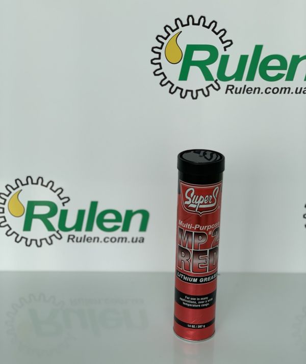 мастило SUPER S MULTI-PURPOSE RED LITHIUM #2 GREASE 50/14 OUNCE SUS.LIGRS.5014.A61  (400 грамм) (Smitty's, США)