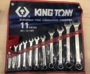 ключі комбіновані (в комплекті по 11 шт.)  1211MR (KING TONY, Тайвань)