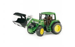машинка іграшкова - трактор John Deere 6920 з навантажувачем 02052 (Bruder, Германия)