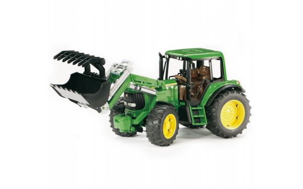 машинка іграшкова - трактор John Deere 6920 з навантажувачем 02052 (Bruder, Германия)