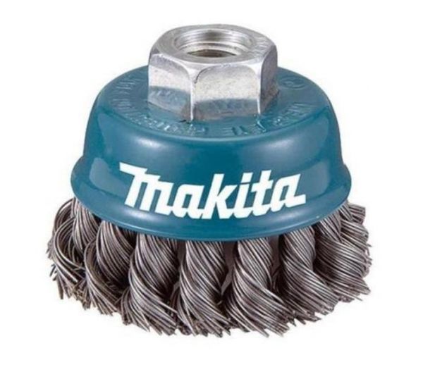 чашкова щітка з крученим дротом М14/60 мм/0,5 мм D-24119 (Makita, Япония)