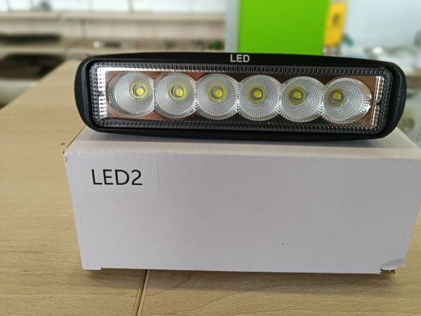 балка світлодіодна LED Work Light 18W Flood Beam ETK-WL-18W-1R (CREE)
