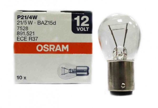 лампа накалювання "ORIGINAL LINE P21/5W" 12B 21/5Вт (R133302) (OSRAM)