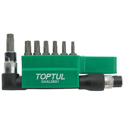 комплект біт 1/4" GAAL0801 (TOPTUL, Тайвань)