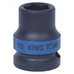 головка  1/2"  19 мм ударна (уп,10) 453519M (KING TONY, Тайвань)