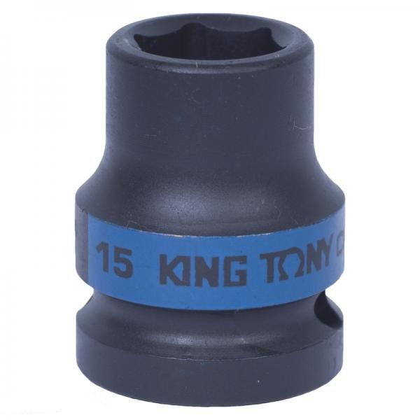 головка  1/2"  19 мм ударна (уп,10) 453519M (KING TONY, Тайвань)