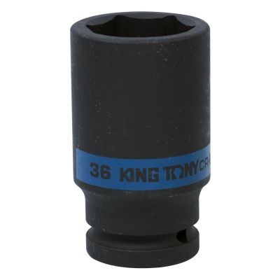 головка 3/4" 36 мм ударна подовжена 643536M (KING TONY, Тайвань)