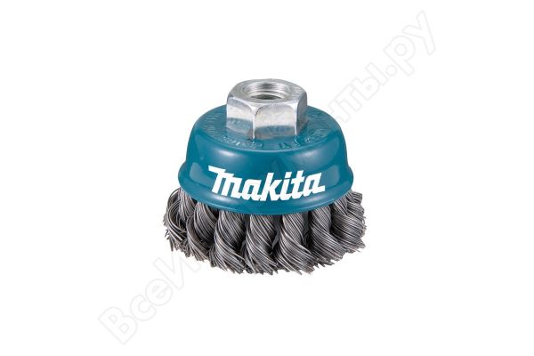 чашкова щітка з крученим дротом М14/75  D-24131 (Makita, Япония)