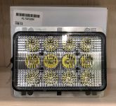 квадратні світлодіодні фари з роз'ємом Rectangular 60W Led work lights With H4 Plug (AL152328, RE269110, AL152329, AL203171, AL204957, AL152330) (DIAMOND GLASS)
